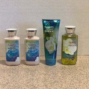 Bath & Body Works Tahiti Island Dream Lotion, Body Cream, Shower Gel  NEW
